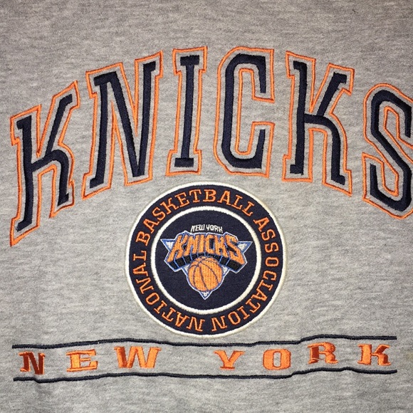 Vintage Lee Sport New York Knicks Basketball Sweatshirt - NBA LOGO - sweater L Vintage Lee Sport New York Knicks Basketball Sweatshirt - NBA LOGO - sweater L